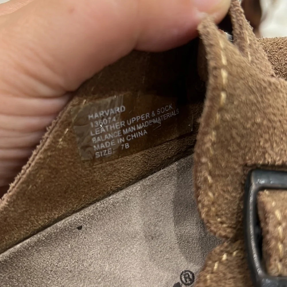 Bjorndal Brown Suede Sandals - Picture 6 of 9